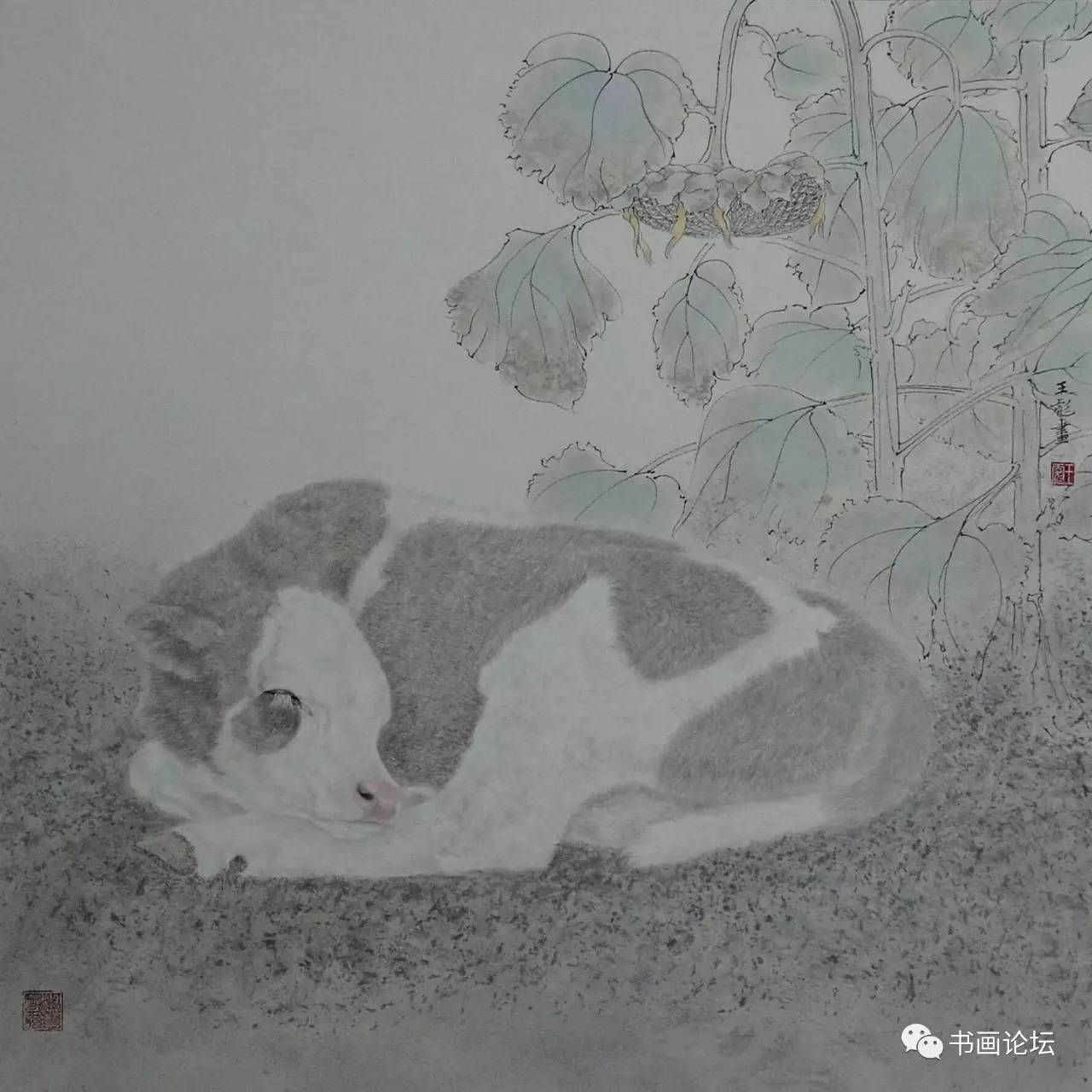 名家讲堂19期王彪教您画工笔牛