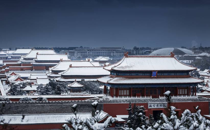 故宫雪景 图片来源:视觉中国