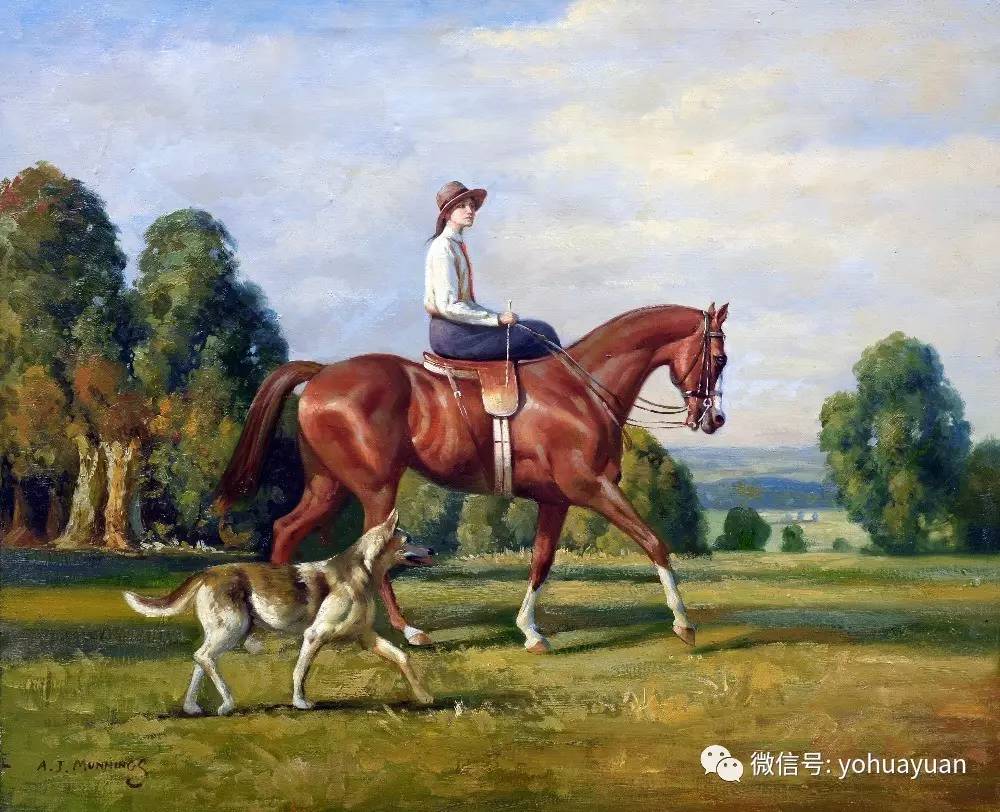 英国画马最好的画家:弗雷德·芒宁斯