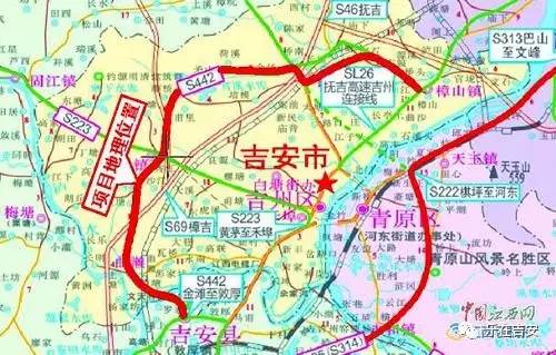 记者从吉州区交通局获悉,吉安市中心城区环城公路建设项目已进入公开