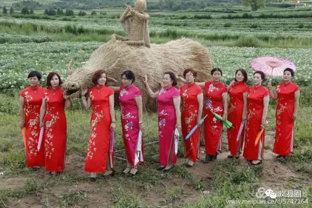 岚县旅游文化月即将开幕,一群旗袍美女来助阵…太美了!