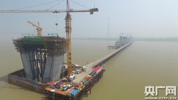 安徽池州长江大桥有望2019年建成通车