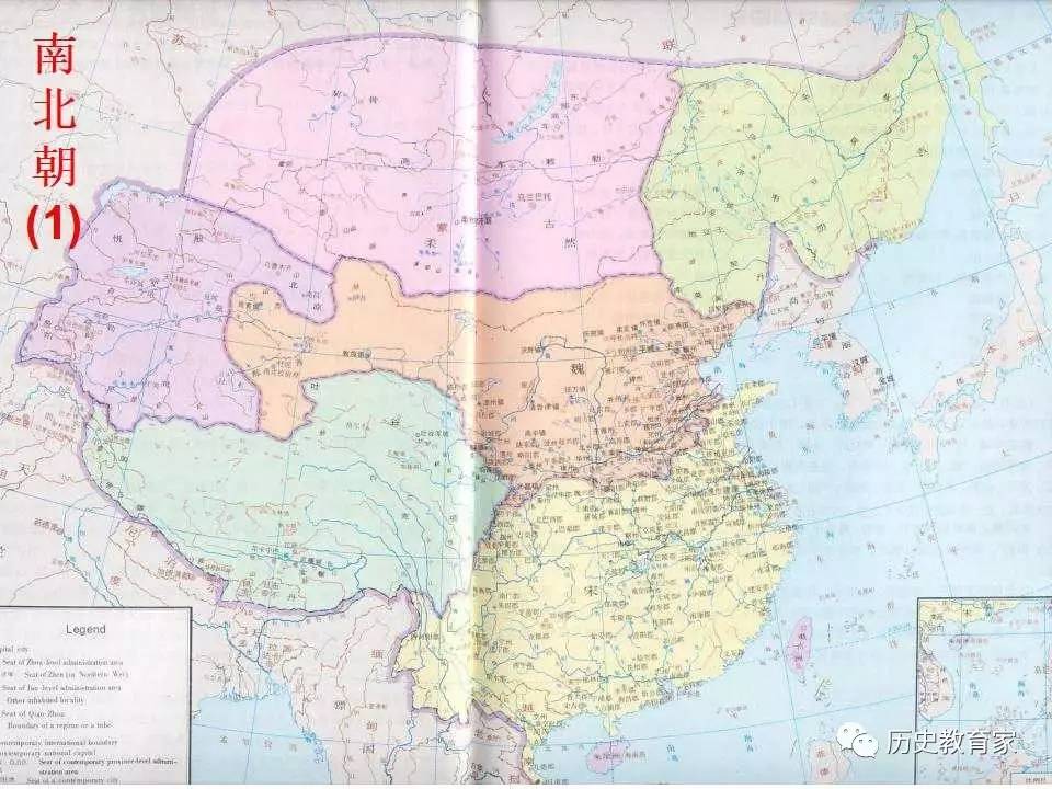 资源整合|中国历史朝代版图整理合集