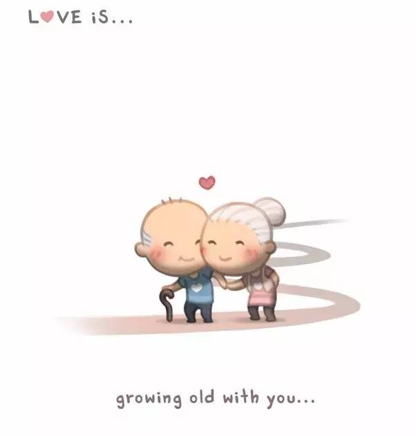 爱是和你一起慢慢变老