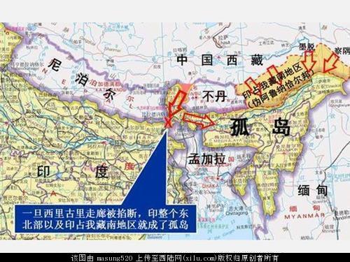 如果中国军队再对布拉马普特拉河(雅鲁藏布江下游印度境内段的名称)上图片