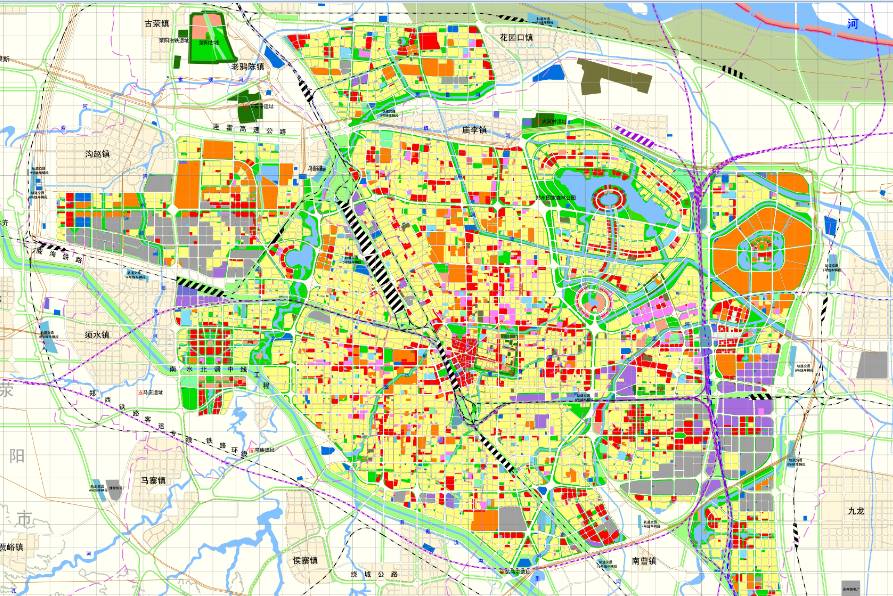 地铁规划,绿地规划,用地规划三个维度下的郑州大世界!