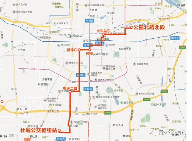 8月1日起,西安市这7条公交线路将调整,新开