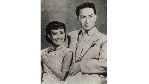 1946年,她在香港拍摄《红楼梦》时她遇上了对她无比体贴的朱怀德后来