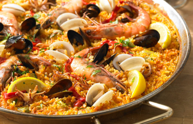 西班牙海鲜饭— seafood paella