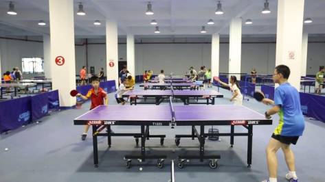 九江市体育中心首期全国乒乓球培训夏令营圆满收官