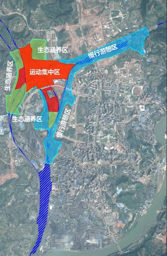 东起塔石路,北临环城路, 西至产业大道,南抵达州火车站.