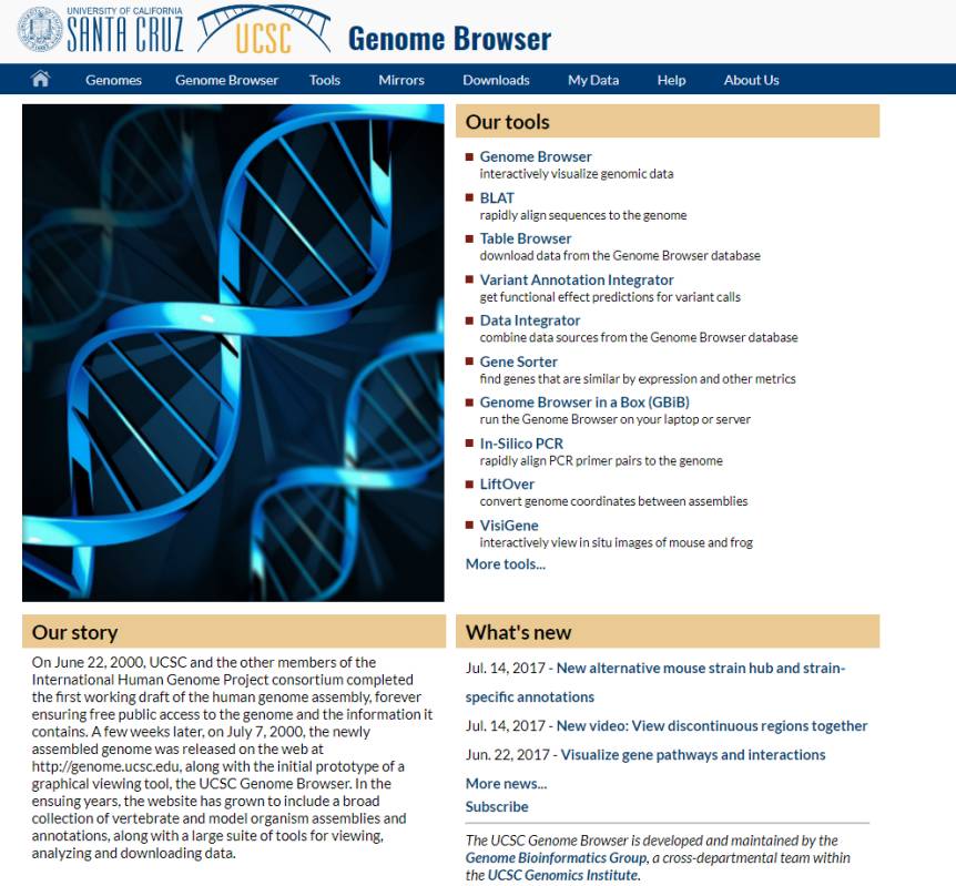 ncbi, ucsc, ensembl, uniprot, 一次学完统统不要钱