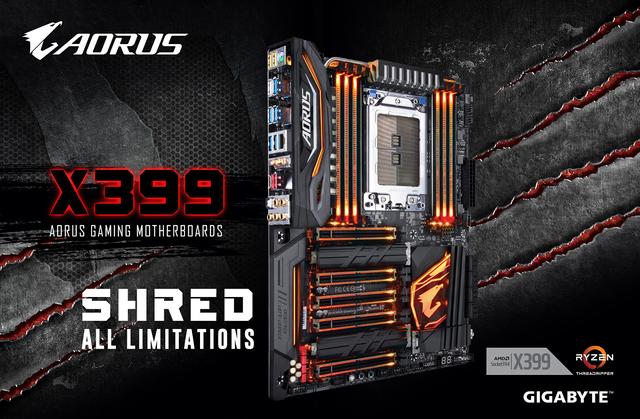 旗舰性能 技嘉发表x399 aorus gaming 7电竞主板