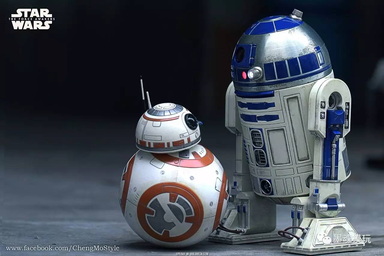 多人开箱:hottoys 1/6 - 卢克·天行者老年版/r2d2/k2so/枪炮兵