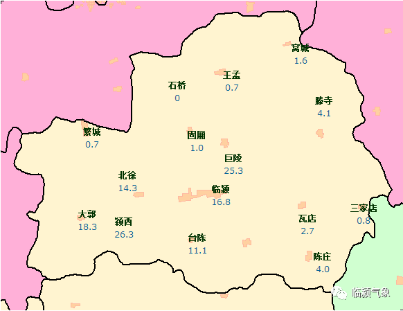 临颍县天气预报