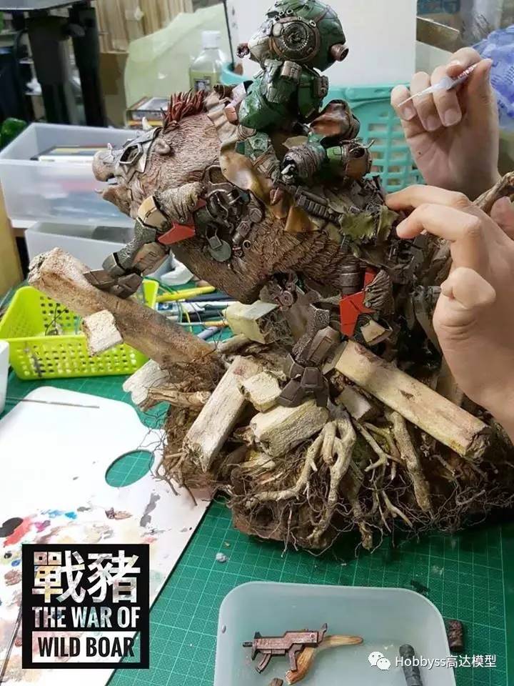 gbwc2017香港公开组a亚军作品《战猪,100多p带你游览它的诞生历程