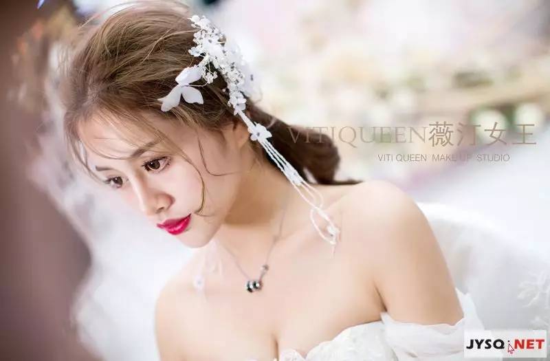 婚纱试妆_婚纱妆面造型(3)