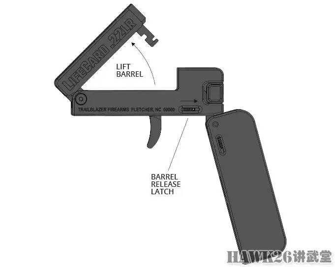 安检难题"信用卡大小"的折叠手枪