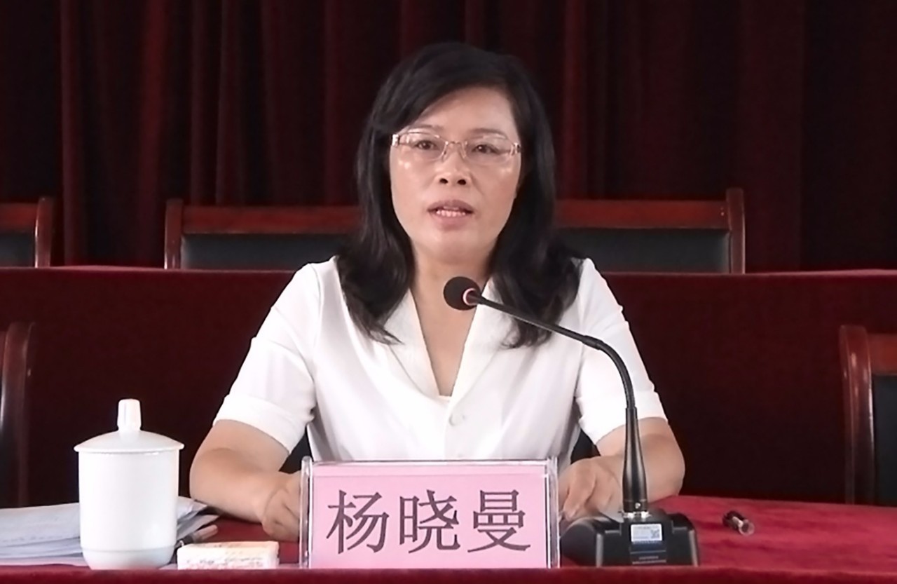 杨晓曼出席会议并讲话 市委常委,市委宣传部部长杨晓曼出席会议并讲话