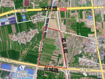 菏泽市展览中心将在这里,火车站附近还将建商场