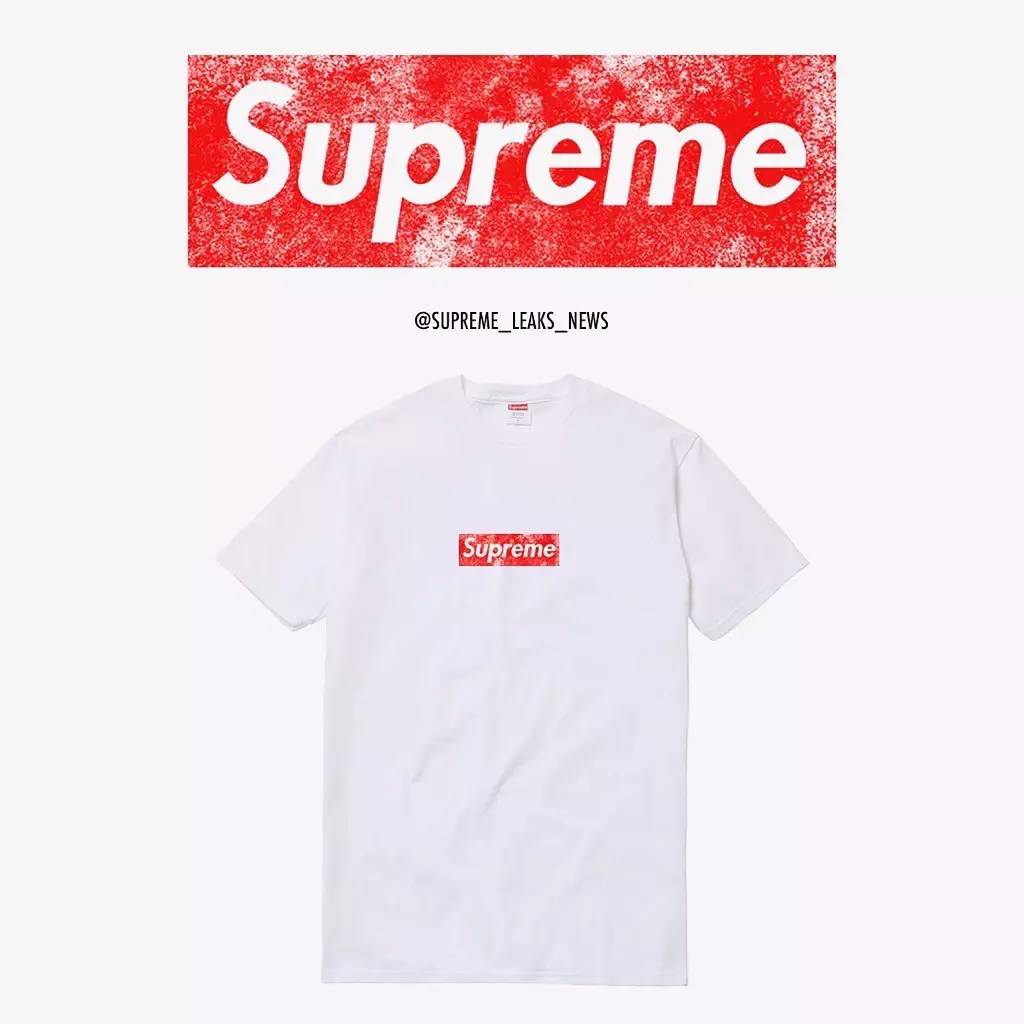 潮流资讯丨预览 supreme 布鲁克林别注 box logo tee.