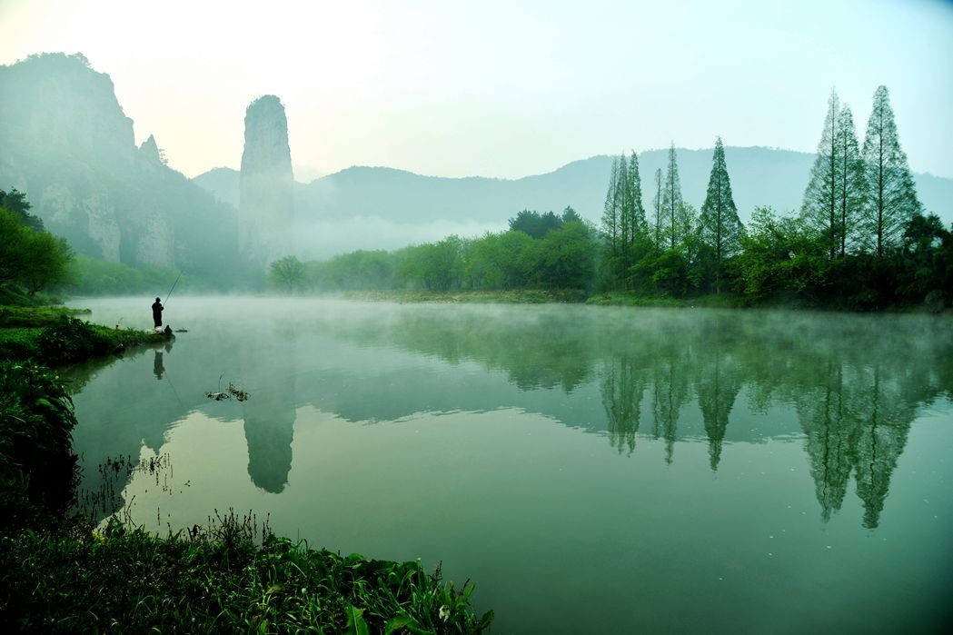 探索江南山水的秘境之美，江南山水秘境之美探索