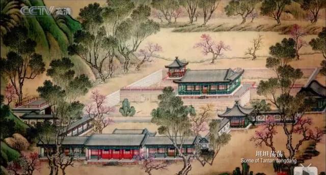 "圆明园已经没有了,但我们可以从园子建好后,画家绘出的一幅幅画中