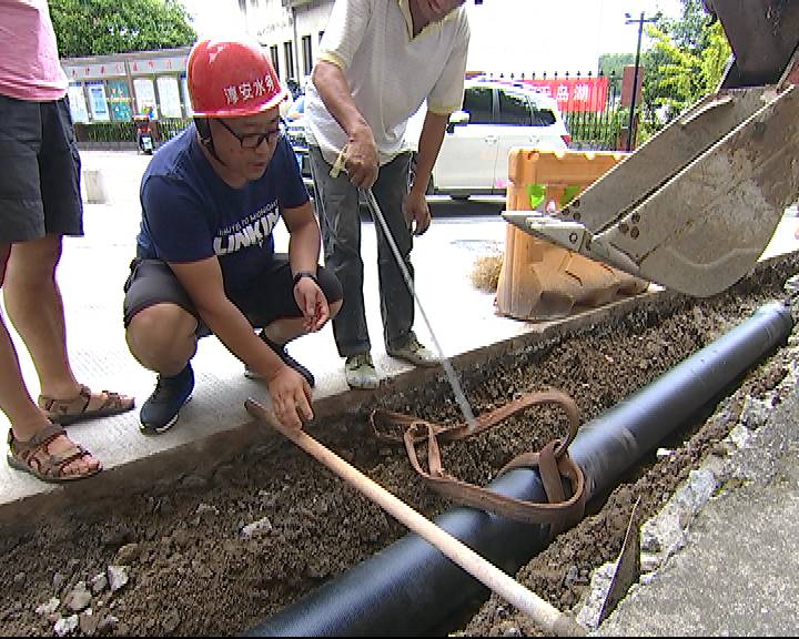 千岛湖镇老旧小区自来水管网改造工程启动