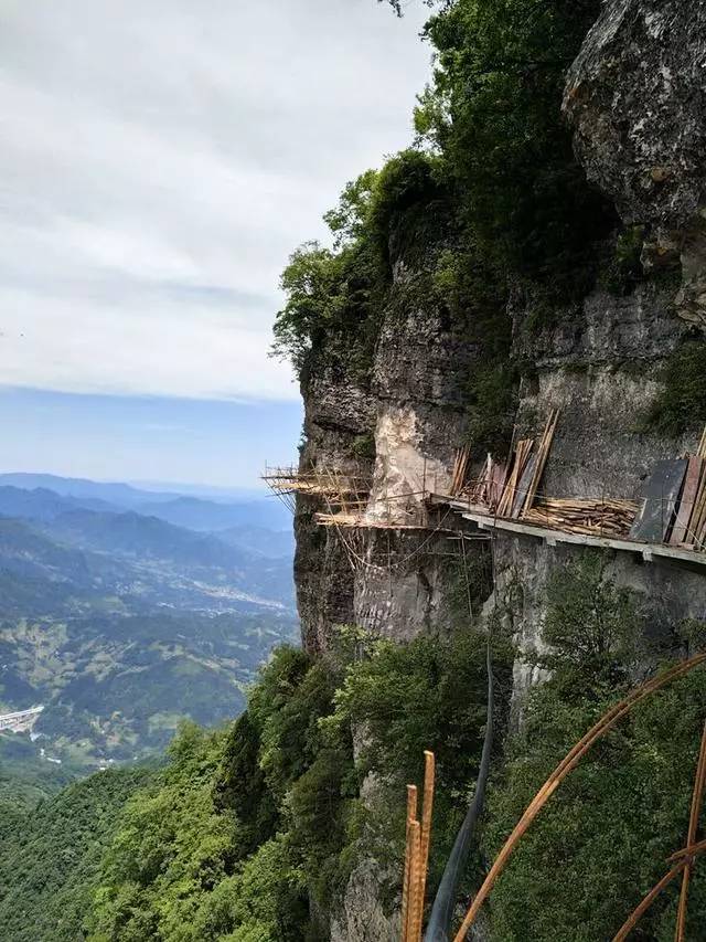 建设之中的龙头山森林公园汉中人即将多处游玩景点