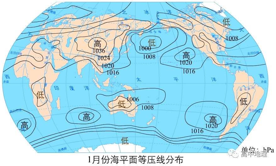 等压线的判读技巧及其相关应用,暑假必背!