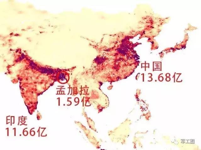 印度人口密度_印度人口密度-移动通信网络规划的利器 ZXPOS CNP1(3)