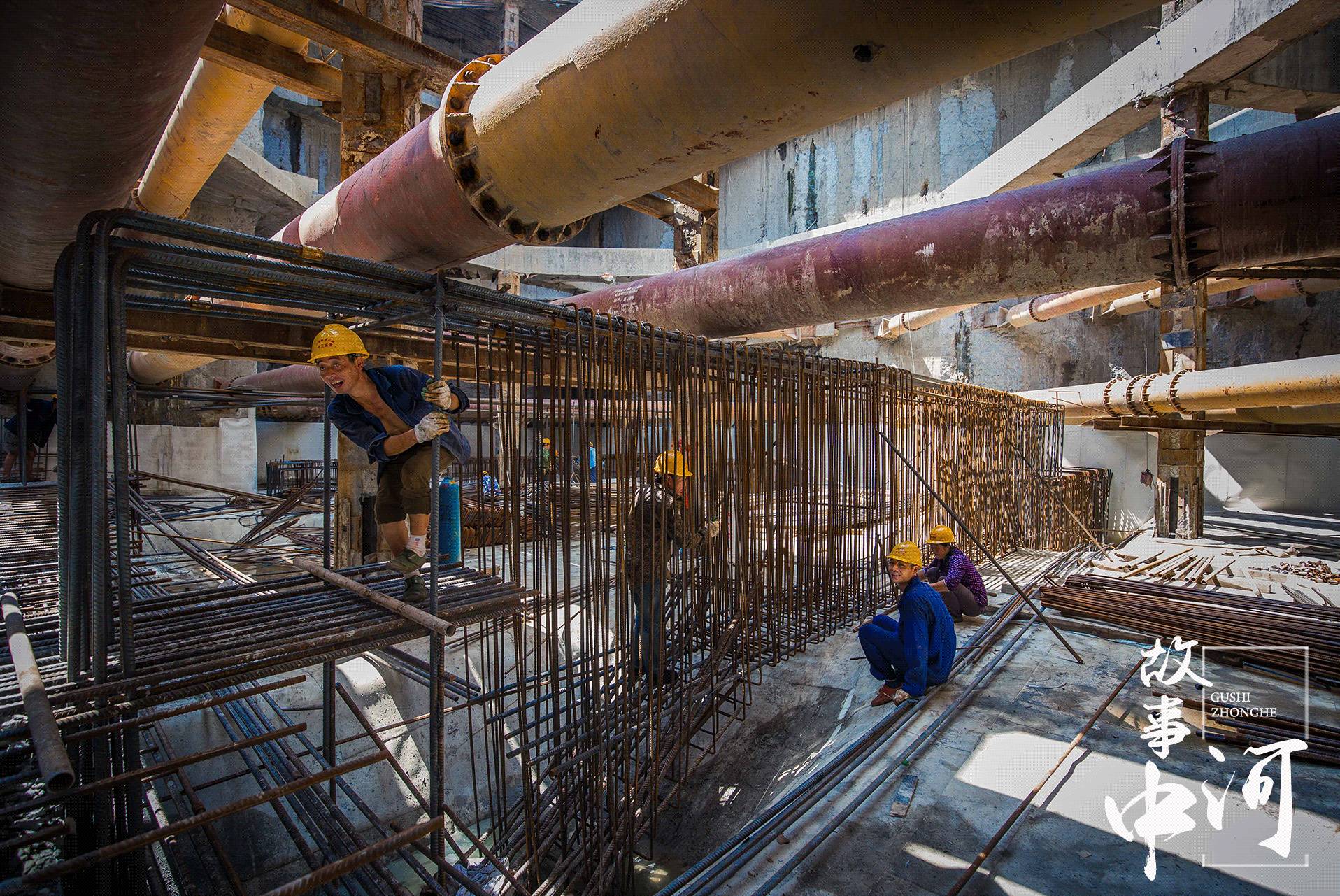 故事·中河 探秘地铁轨道交通3号线施工现场