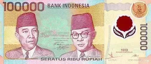 印度尼西亚卢比怎么看小数点