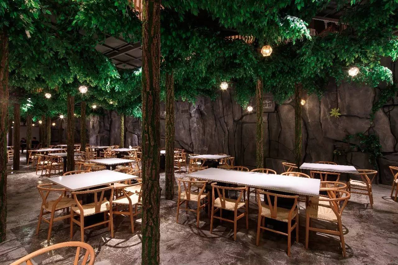 森林系主题餐厅-成都餐厅设计公司|成都主题餐厅设计|空间|家装设计|A成都餐厅_设计 - 原创作品 - 站酷 (ZCOOL)