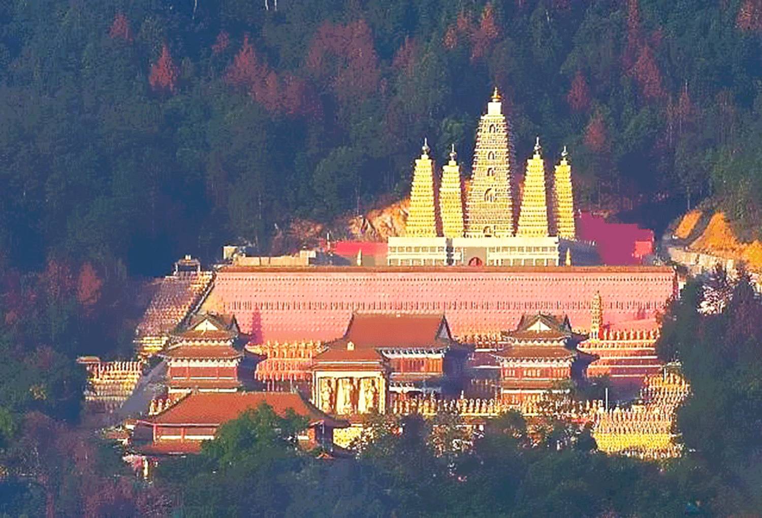 阳山北山古寺 学发公祠 卓代花园酒店!探秘亚洲古寺之最!