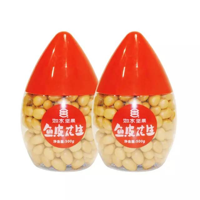 如水鱼皮花生 500g 零售价39.8元 优惠价29元