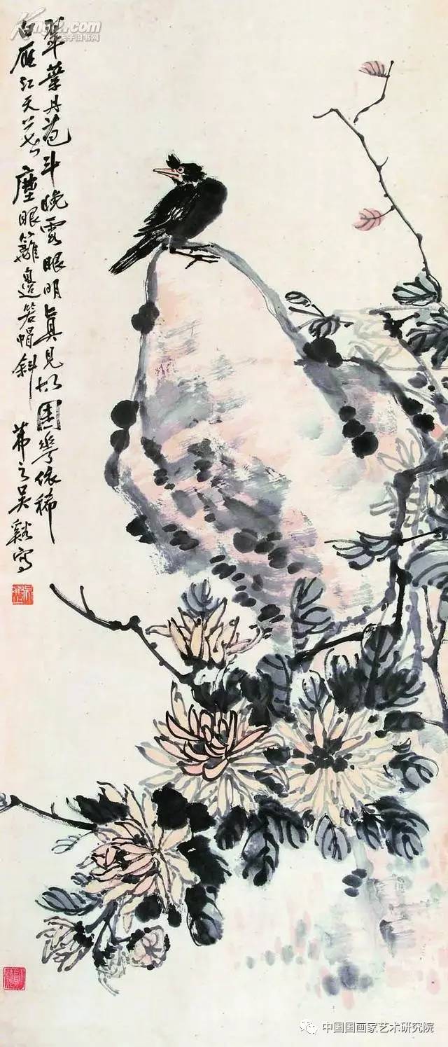 吴茀之 | 中国花鸟画大师,现代浙派中国画首领