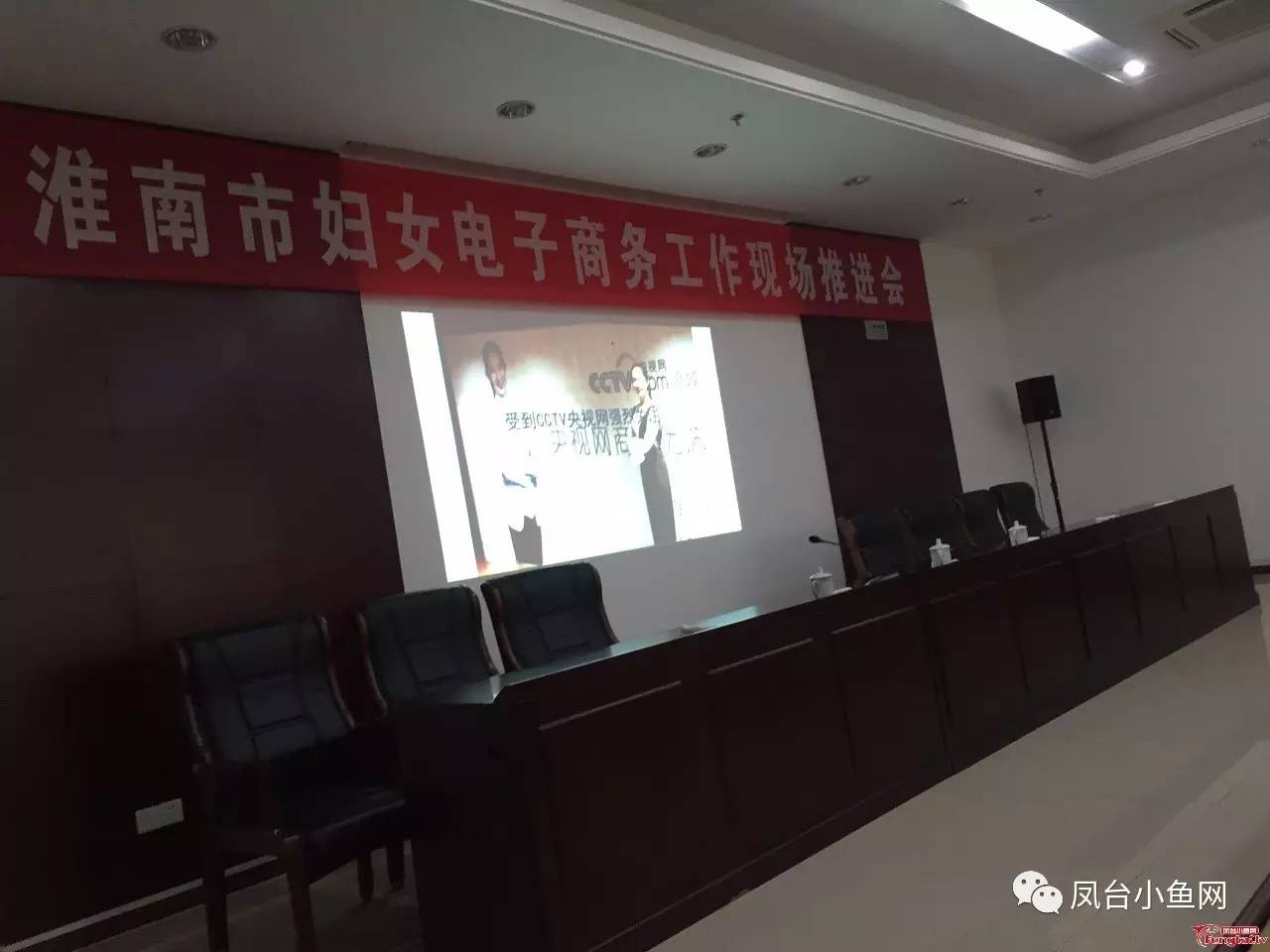 凤台县唯一美女电商陈美琦参加淮南市妇女电商工作推进会