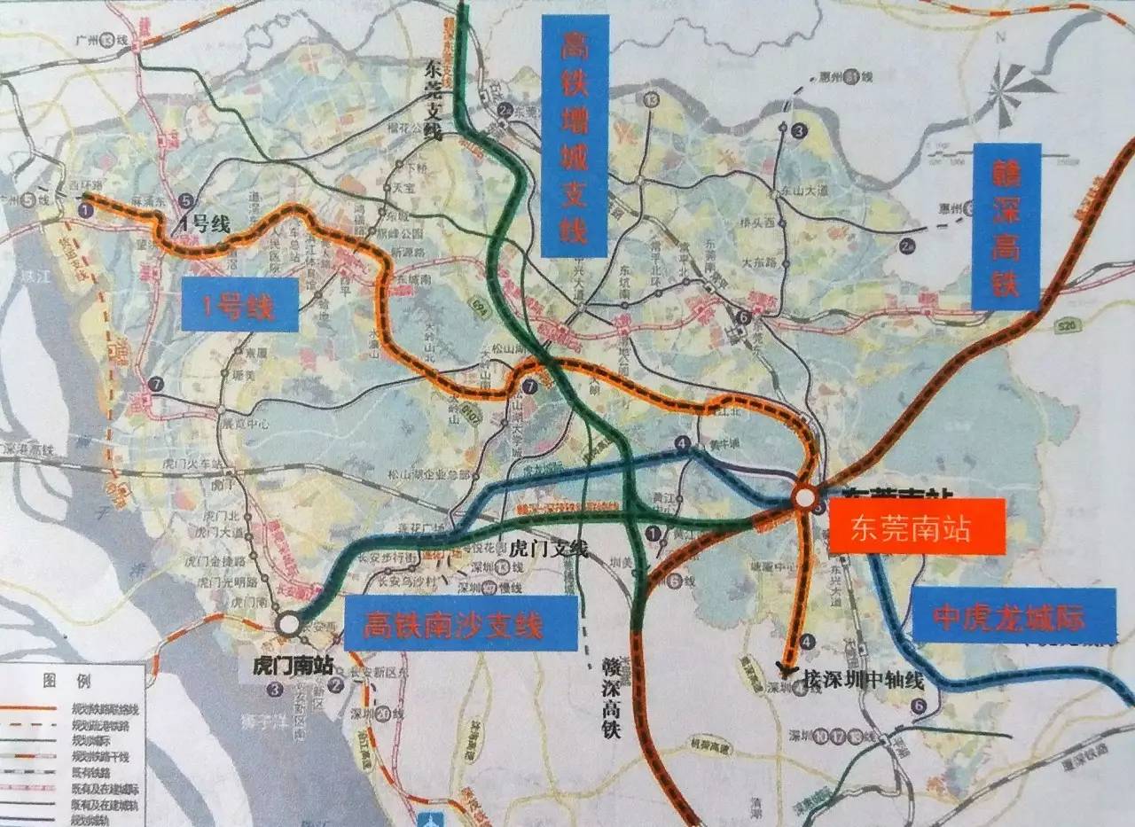 【重磅】赣深高铁塘厦站升级成东莞南站,将建成综合交通枢纽