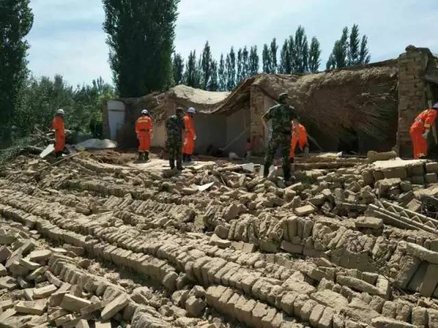 精河地震,独山子石化消防支队在行动