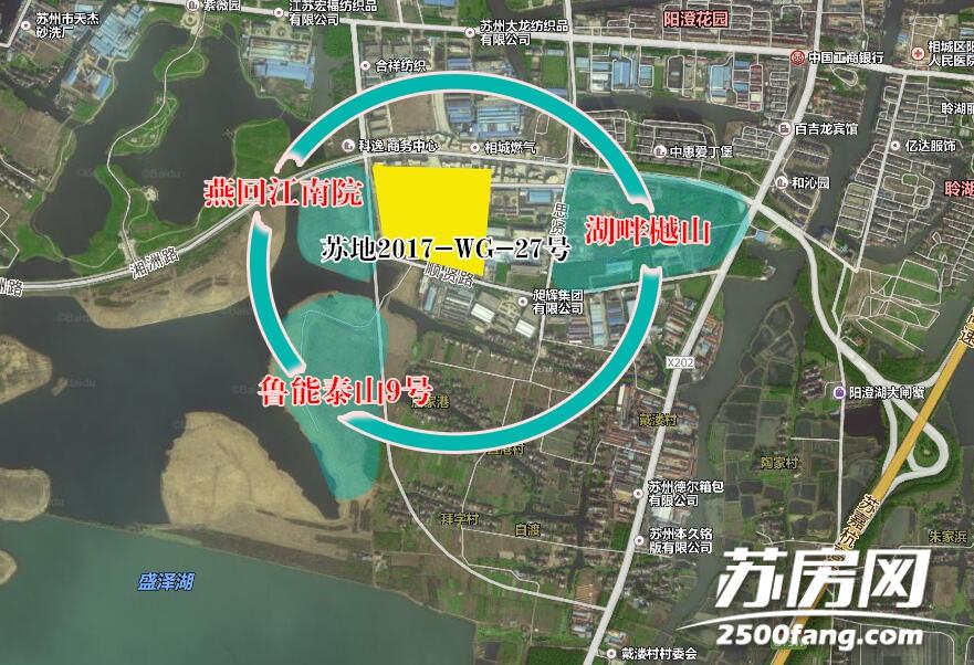 探地阳澄湖镇宅地紧邻轨交9号线不到12000元平或成抢手货