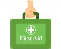 first aid kit造句简单