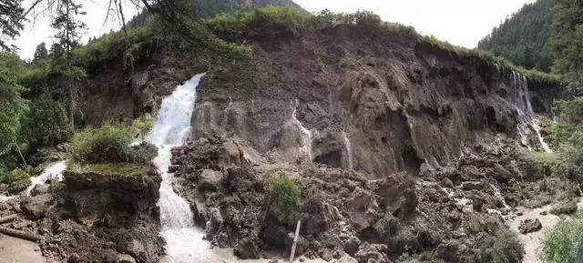 震后九寨沟诺日朗瀑布,曾是西游记的拍摄地