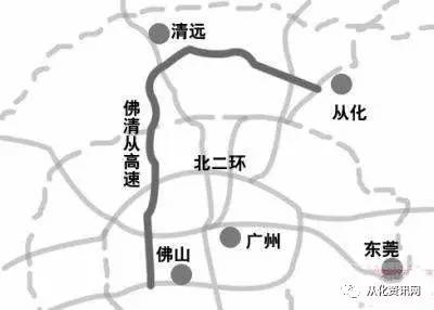 从化高速建设新高潮:又一高速途径从化,将于2019年通车!