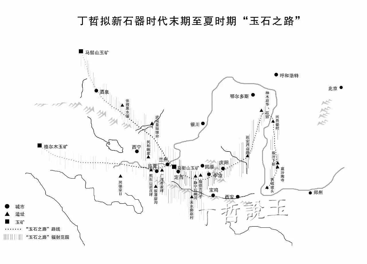 这样看来,甘肃闪石玉,"老坑青海玉"等均属"昆山之玉".