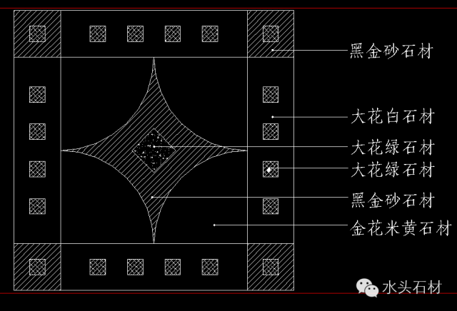 100套石材拼花cad设计图!千金难买!