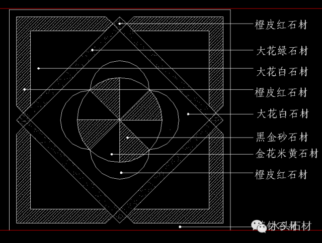 100套石材拼花cad设计图!千金难买!