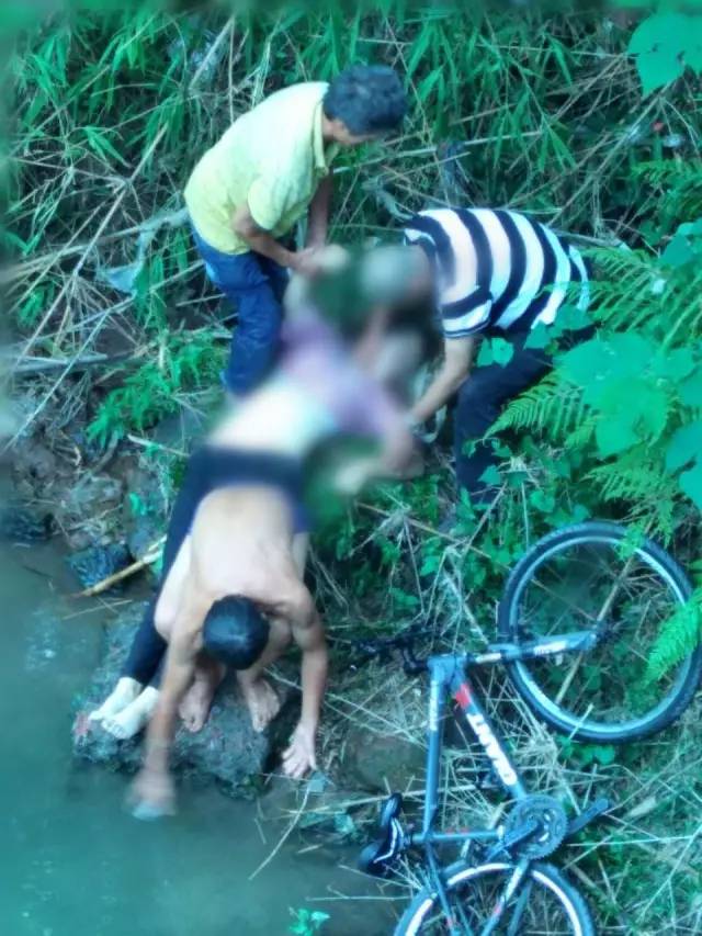 宜宾一14岁女孩被淹死,疑因骑自行车太快,翻到河里!