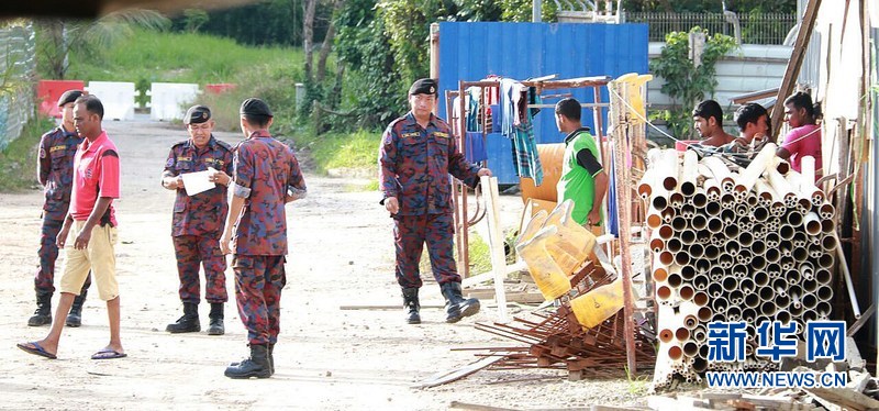 文莱商业区发生在建商业楼坍塌事故