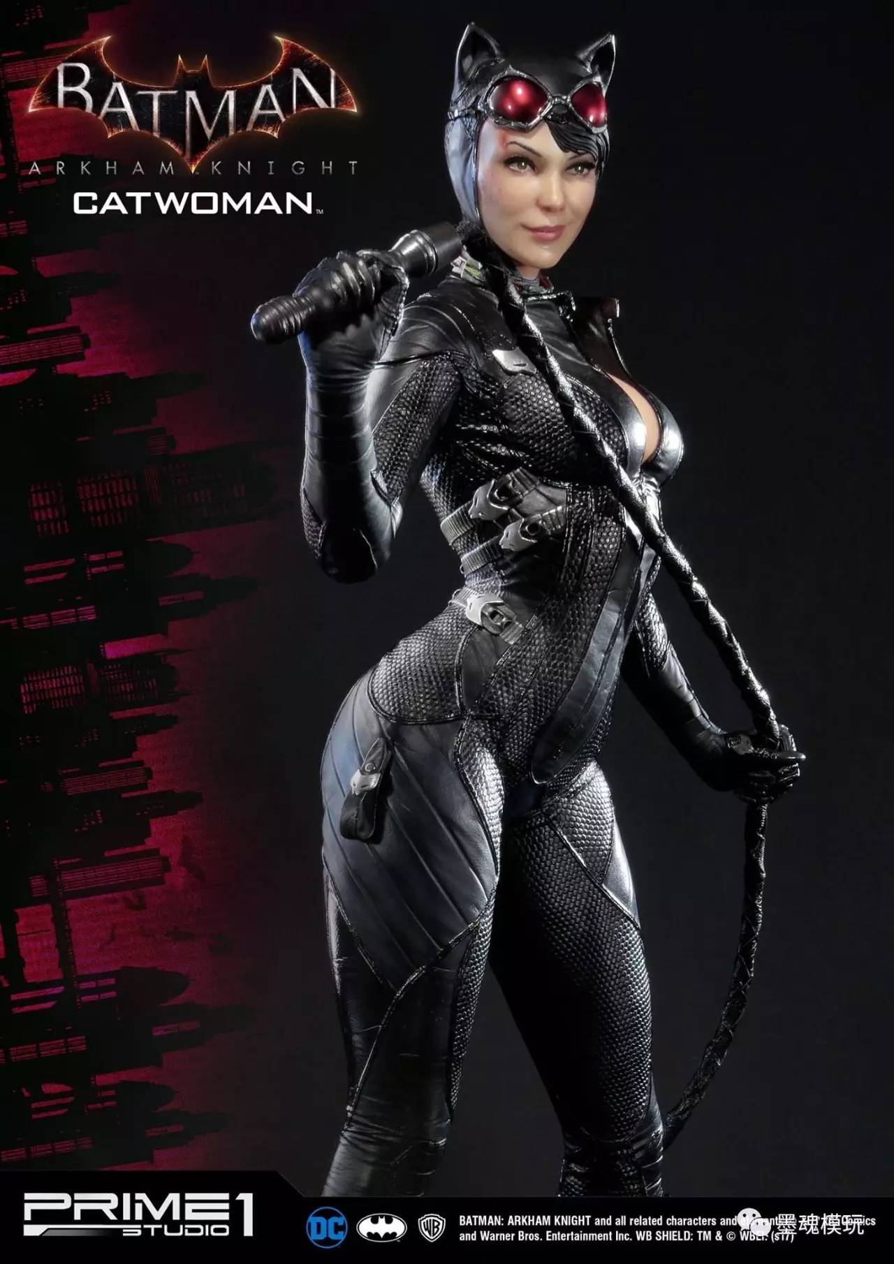 prime 1 studio 新品:31寸《蝙蝠侠:阿卡姆骑士 catwoman/猫女